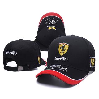 Mũ Lưỡi Trai Thể Thao In Logo Ferrari F1 Thời Trang 2019