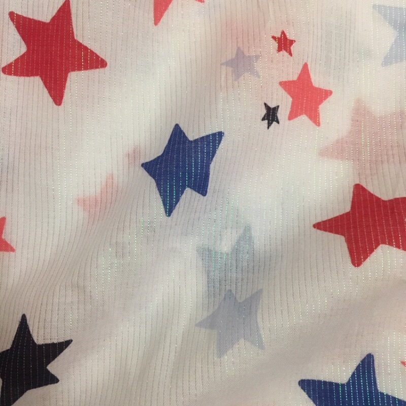 Vải thô boi sao nhũ