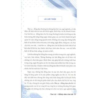 Sách - Thơ Ca - Đồng Dao Cho Bé