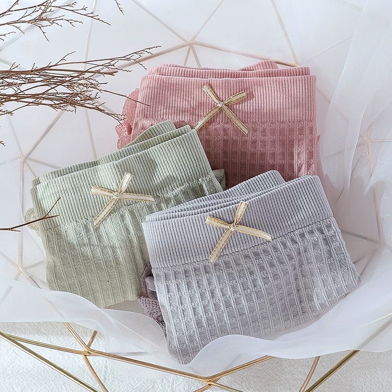 Quần Lót Nữ Cotton vải mềm ôm bụng nâng mông, quần chíp thông hơi co giãn 4 chiều. . | BigBuy360 - bigbuy360.vn