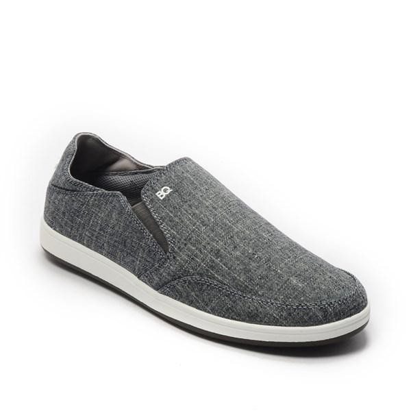 Giày Slip-on nam BQ xỏ may viền mũi GTT 6244