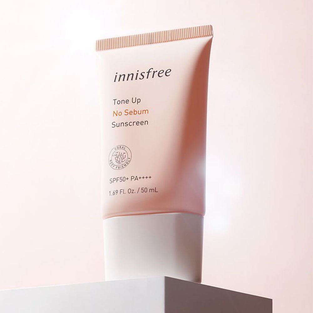 KEM CHỐNG NẮNG INNISFREE NO SEBUM TONE UP SUNSCREEN 50G