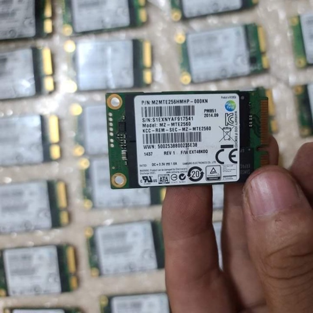 Ổ Cứng ssd msata 256gb samsung PM851