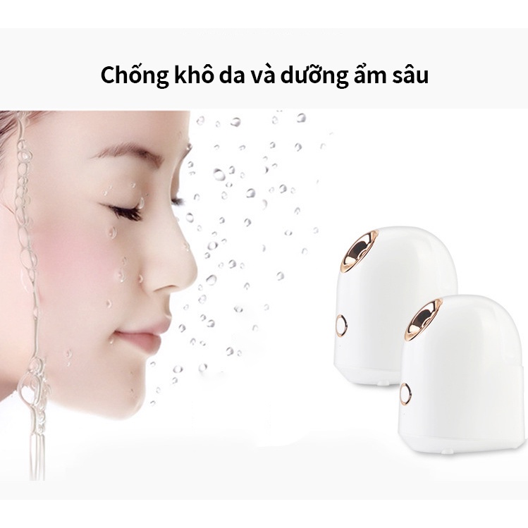 Máy Xông Hơi Mặt Hiệu Quả Nhanh Tạo Độ ẩm Cho Làn Da Đẹp Mịn Màng,máy làm ẩm da mặt dụng cụ làm đẹp tại nhà