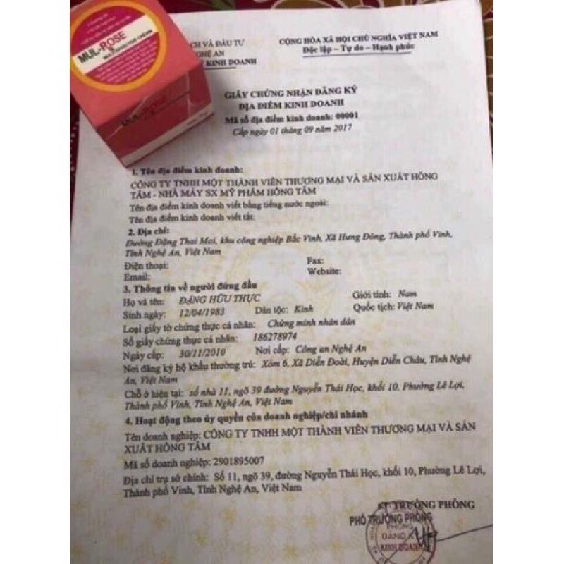 DƯỠNG DA ĐA NĂNG MUL ROSE 30G | BigBuy360 - bigbuy360.vn