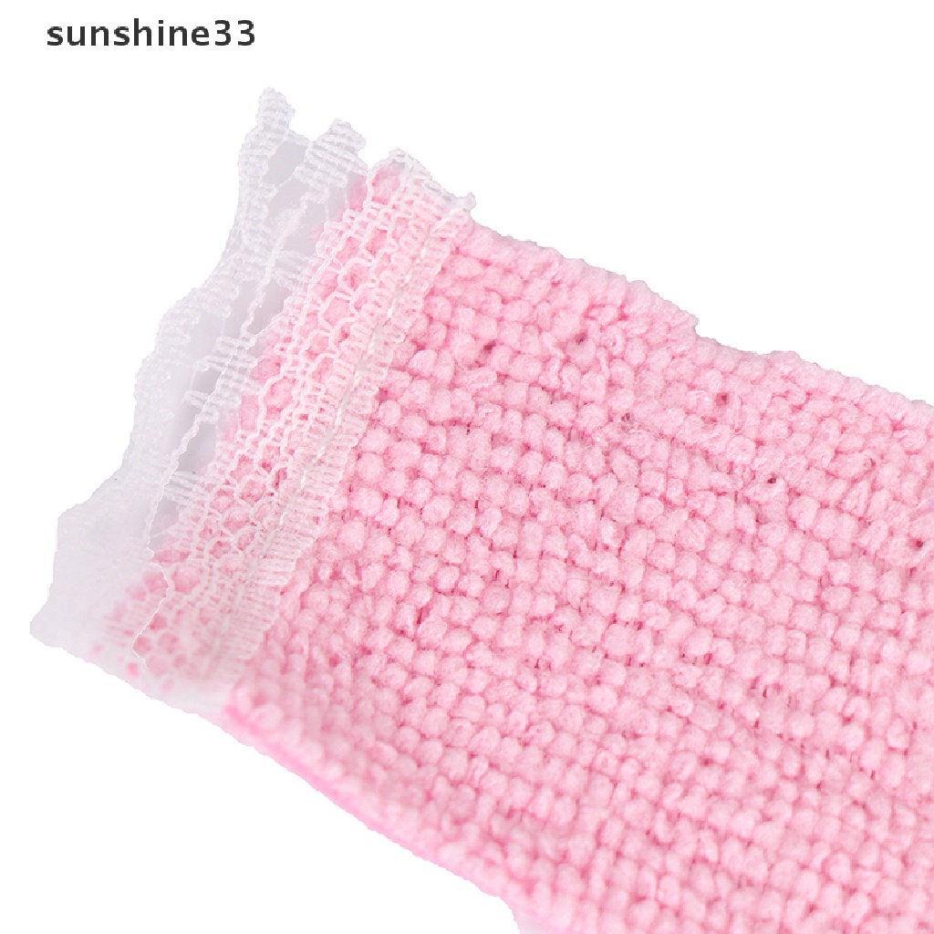 SU 1:12 Dollhouse Miniature Bathroom Towel Bath Towel Model Toy Doll House Decor n