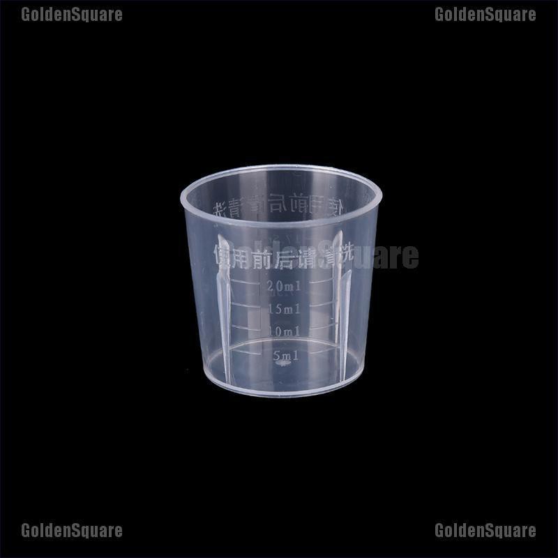 Cốc Đong Bằng Nhựa Dung Tích 20 / 30 / 50 / 300 / 500 / 1000ML