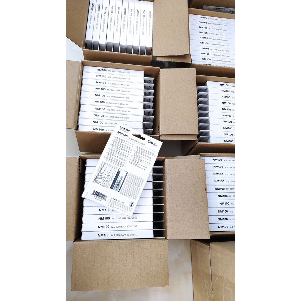 Ổ cứng SSD LEXAR 256GB NM100 M.2 2280 SATA III (6Gb/s) | BigBuy360 - bigbuy360.vn