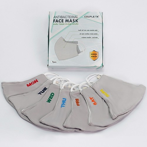 Khẩu trang combo 7 ngày COUPLE TX AFA 6020 | BigBuy360 - bigbuy360.vn