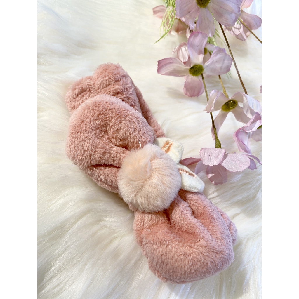 [HOT] Băng đô tai thỏ dễ thương Phong cách Ulzzang Hàn Quốc