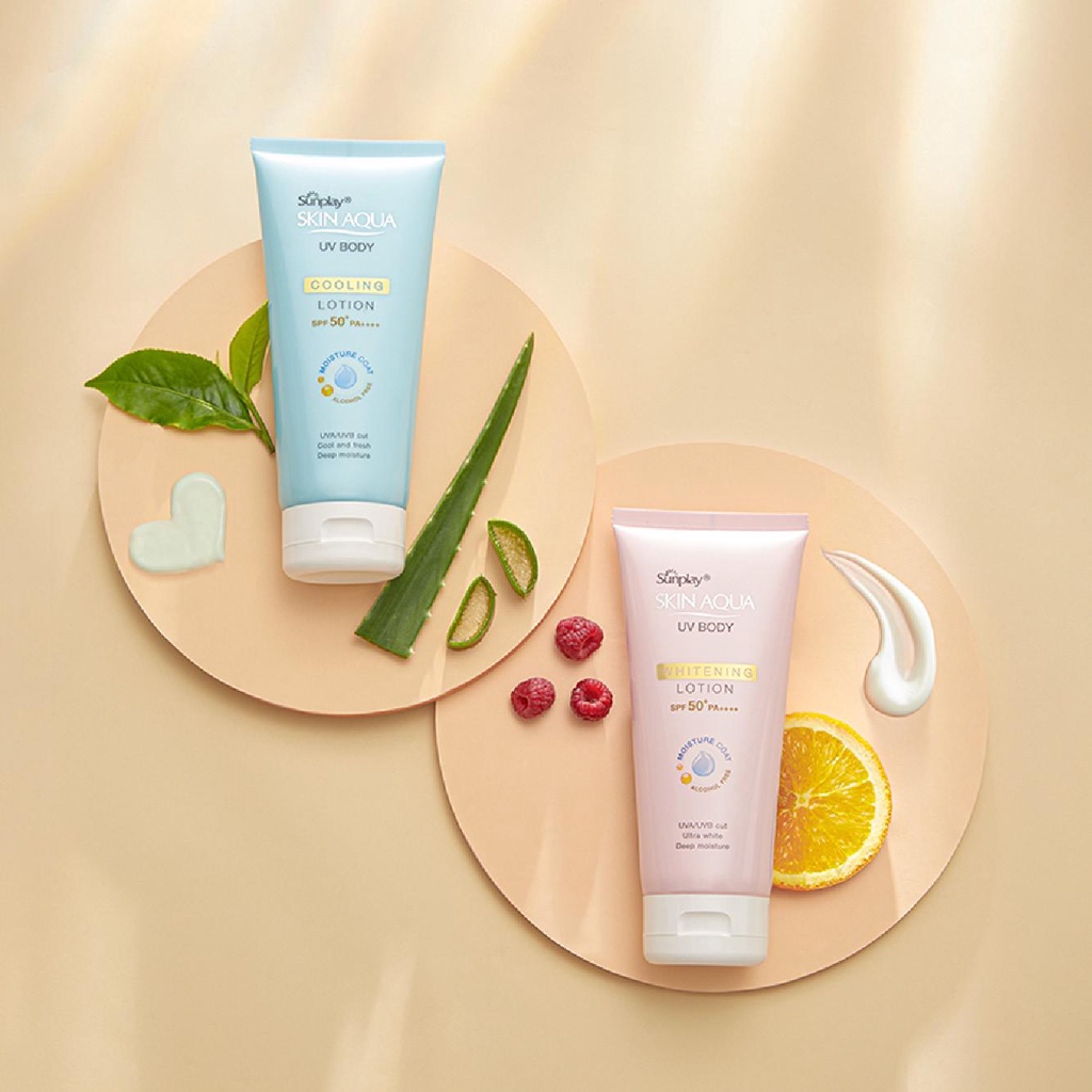 Kem Chống Nắng Body Sunplay Skin Aqua Chính Hãng - Lotion Toàn Thân Nhật Bản Dưỡng Ẩm Dưỡng Trắng Dưỡng Ẩm Rohto Dezy