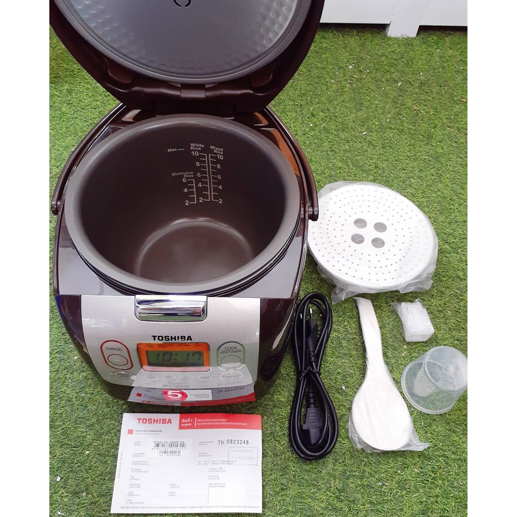 [Mã ELMS5 giảm 7% đơn 300K] Nồi cơm điện tử Toshiba RC-10NMF/NTF, 1.0L, hàng Thái Lan, BH 12 tháng | BigBuy360 - bigbuy360.vn