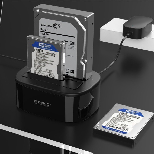 Dock ổ cứng Orico 6228US3 SATA III USB 3.0 - Bảo hành chính hãng 12 tháng