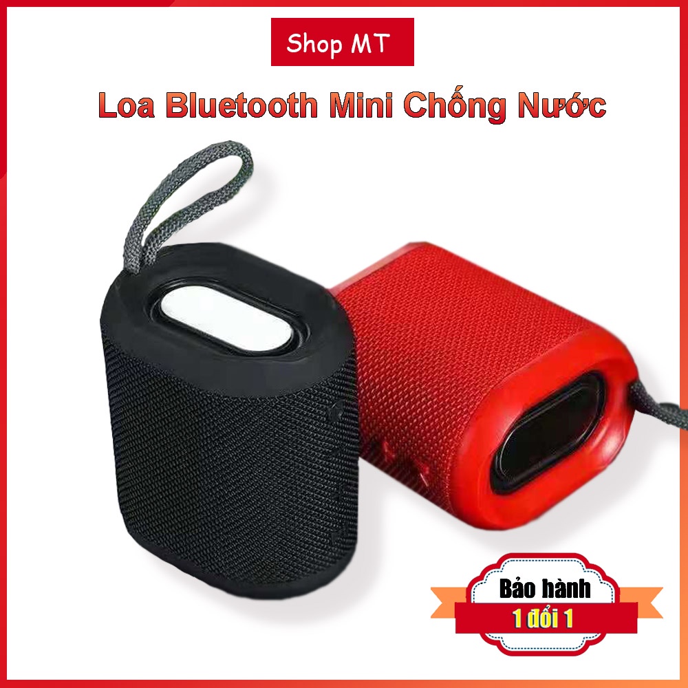 Loa bluetooth Mini chống nước giá rẻ âm thanh to hay có bass pin 3-4 giờ Bảo hành 3 tháng đổi mới