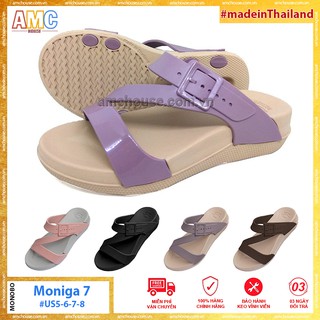 Dép Thái Lan MONOBO quai ngang nữ chữ Z ôm chân, đế cao - MONIGA 7
