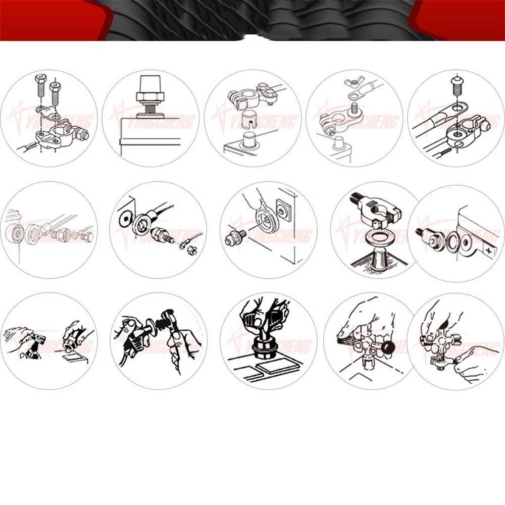 Đầu Nối Tắt Mở Dây Cáp 12v 6v 24v Cho Tàu Thuyền