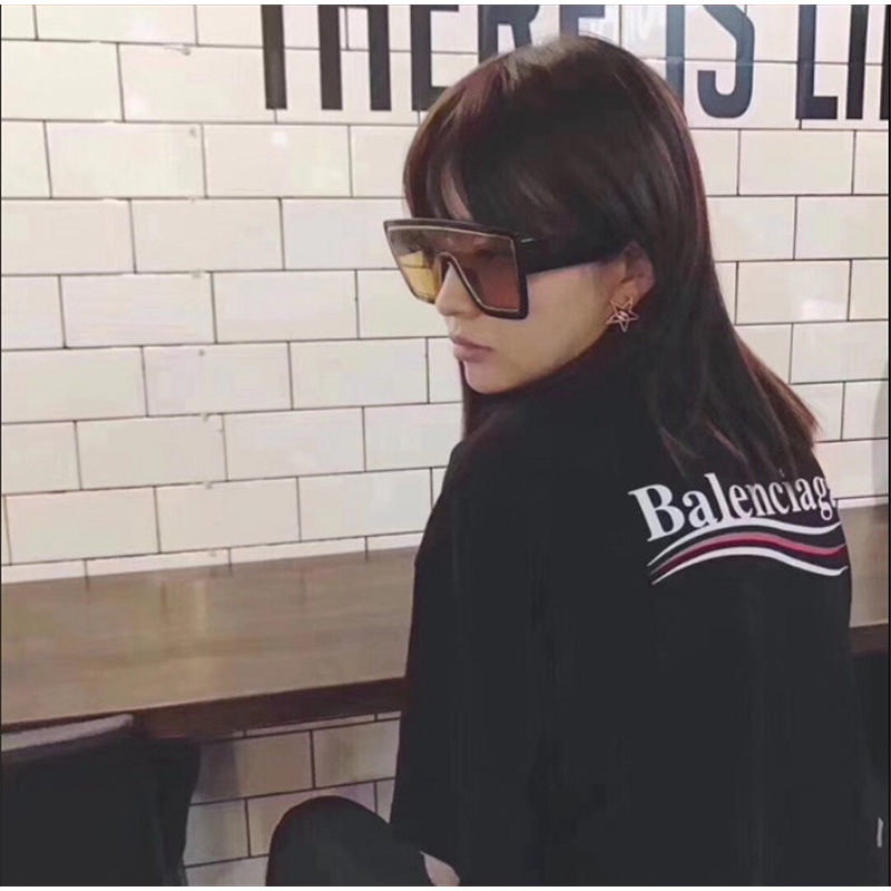 Áo Thun Cotton Tay Ngắn In Hoạ Tiết BAL-en-C-iaga Cổ Điển Thời Trang Mùa Hè Cho Nam Và Nữ