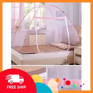[FREE SHIP] Mùng Chụp Tự Bung Xếp Gọn 1m6,1m8,2m x 2m