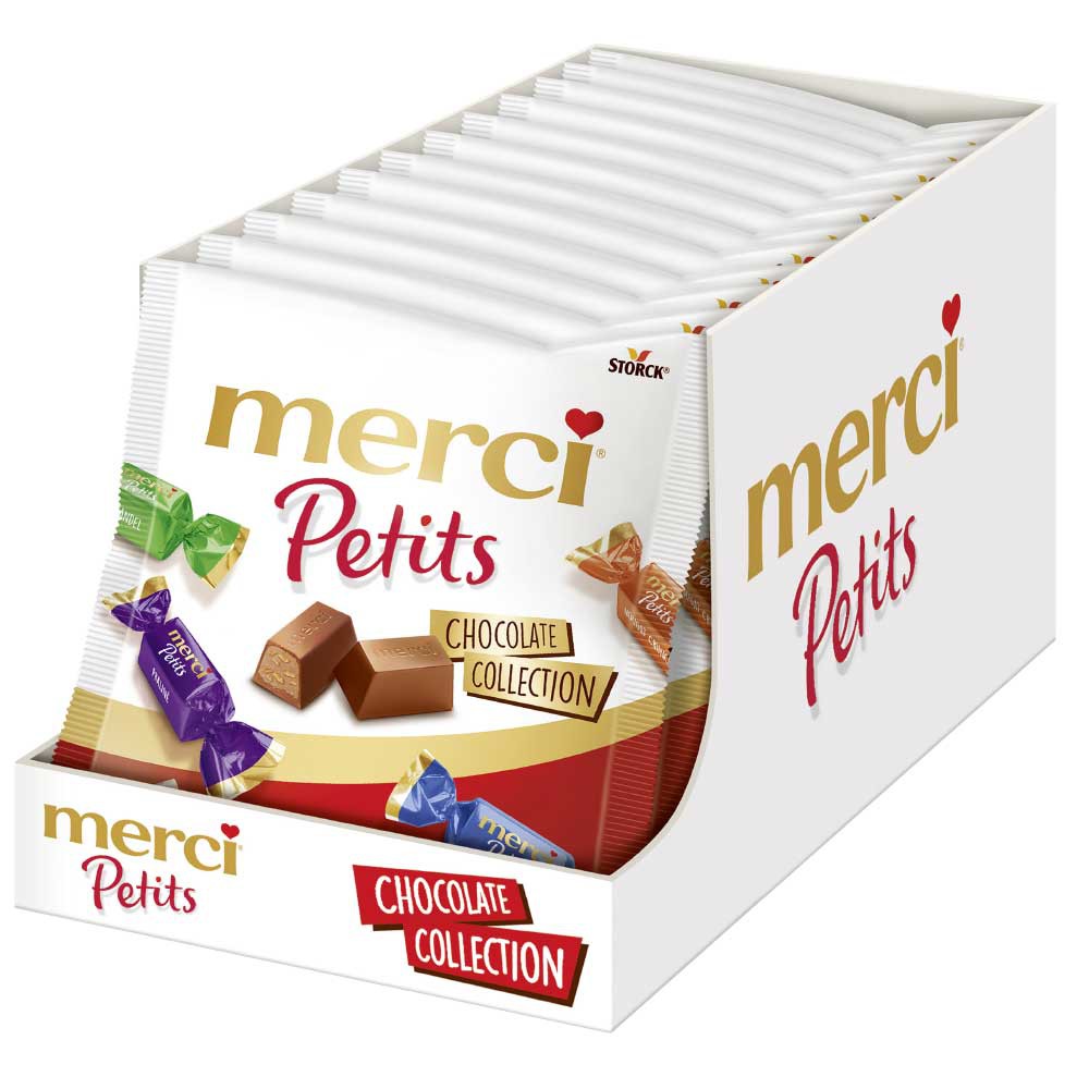 Kẹo Socola Merci Petits Tổng Hợp 125g