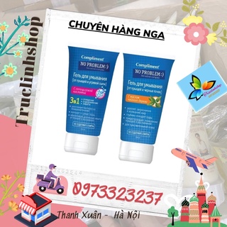 Gel Rửa Mặt Compliment No Problem cho da dầu da hỗn hợp da khô hỗn hợp 200ml