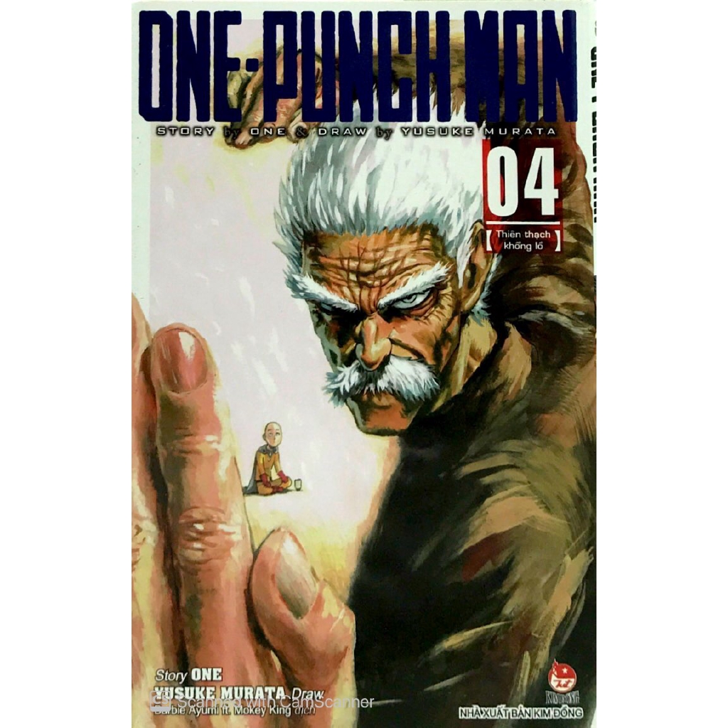 Sách - One-Punch Man Tập 4: Thiên Thạch Khổng Lồ (Tái Bản 2019)