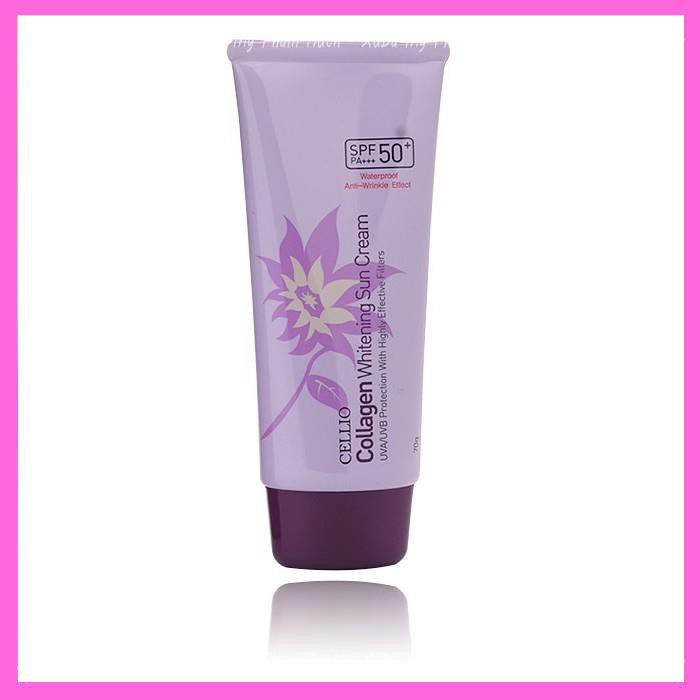 Kem Chống Nắng Cellio spf 50pa+ cellio waterproof daily sun cream Hàn Quốc | BigBuy360 - bigbuy360.vn