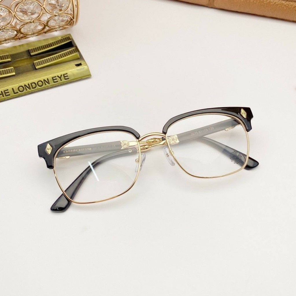 Gọng kính Chrome heart Nam Nữ Cao Câp TRÒNG 0 ĐỘ KIỂU GIÁNG HÀN OVERSIDE HOT TREND | BigBuy360 - bigbuy360.vn