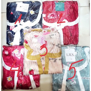 PIJAMA💕Bộ lụa tiểu thư tay ngắn quần dài