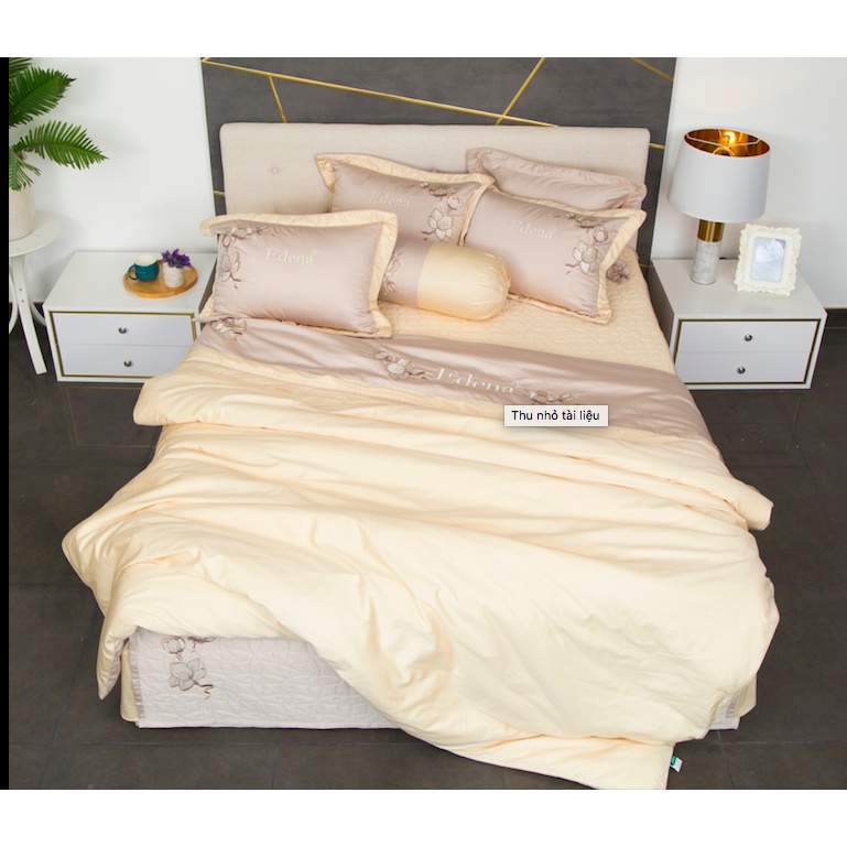 Chăn Hè, Mền Hè  200xx220cm Cotton Đặc Biệt Edena Mền Mượt - Thoáng Mát - Cao Cấp - Chính Hãng in MayBedding