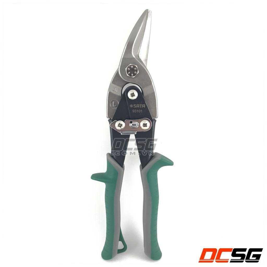 Kéo cắt tôn mũi cong trái 10&quot;/250mm Sata 93101