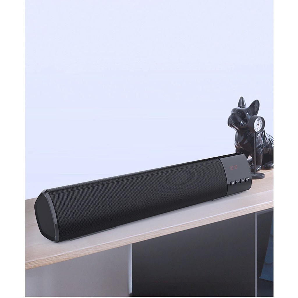 Loa Soundbar Bluetooth 5.0 1200mAh DSPBlack - Home and Garden