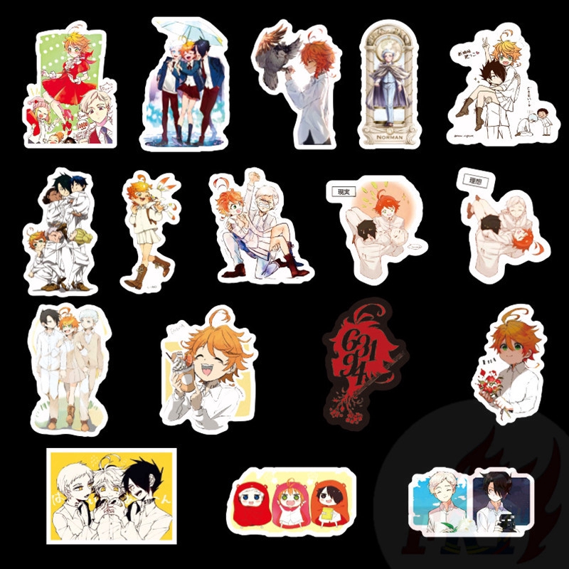 ❉ The Promised Neverland - Series 02 CloverWorks Anime Stickers ❉ 50Pcs/Set Fashion DIY Decals Doodle Stickers