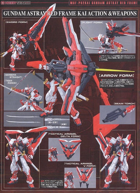 Mô hình MG Gundam Astray Red Frame Kai (MG) gunpla