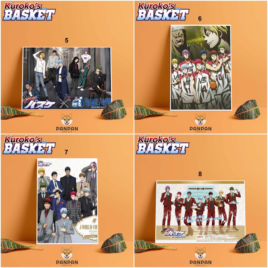 Postcard Cao Cấp - Poster Kuroko no Basuke (1)