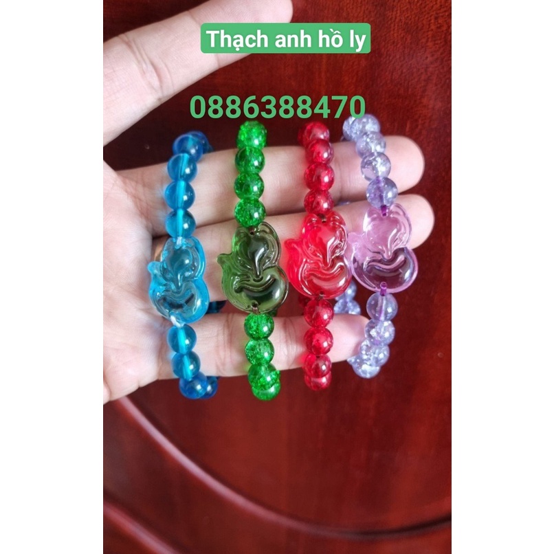 vòng đeo tay mix hồ ly cầu duyên và may mắn