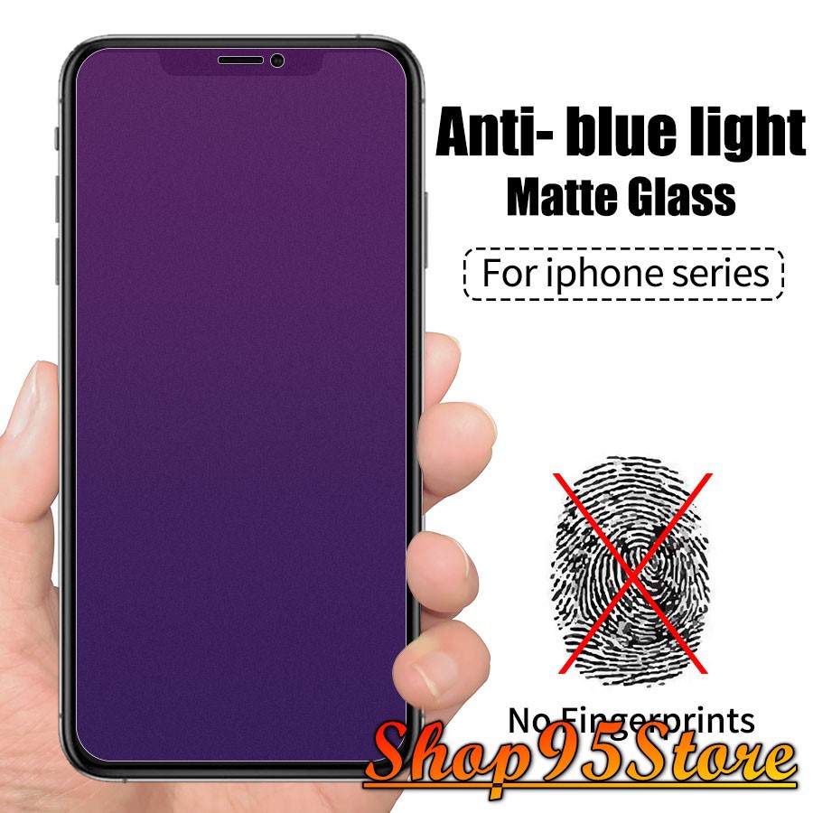 Cường Lực ánh Tím Chống Mỏi Mắt, Chống Tia UV iphone 5 /5s /5se Iphone 6/6s Iphone 6plus/6splus Iphone 7plus 8 plus ...