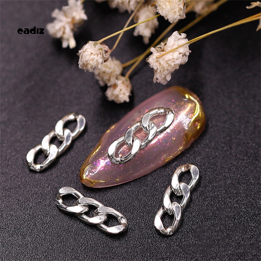 Chuỗi Dây Xích 3D Lấp Lánh Trang Trí Móng Tay DIY