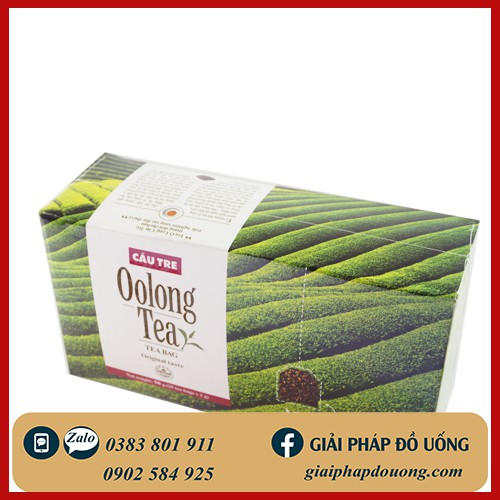 COMBO 25 HỘP TRÀ TÚI LỌC OLONG CẦU TRE