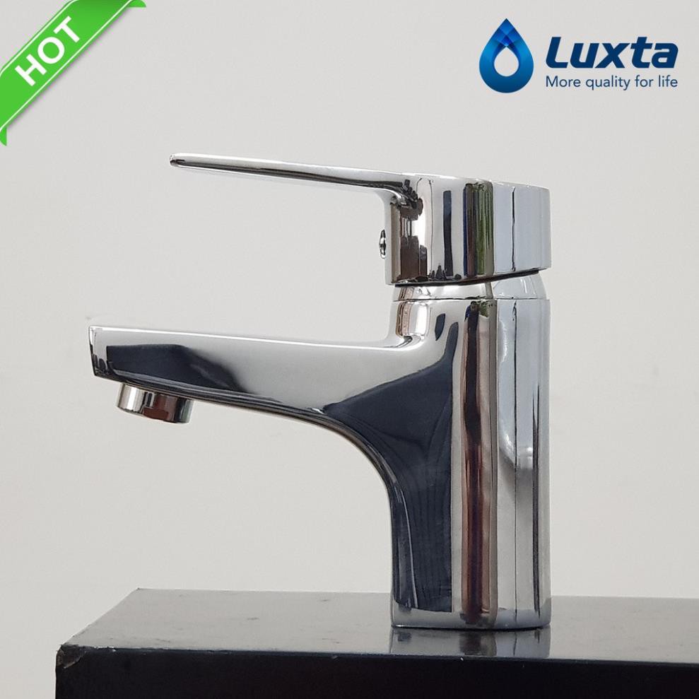 Vòi LAVABO nóng lạnh L1226 tặng 2 dây cấp [ Hàng chính hãng LUXTA - Bảo hành 5 năm]