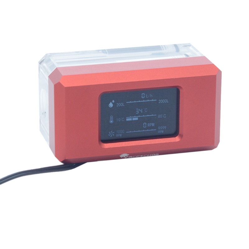 Đồng Hồ Đo Lưu Lượng Nước Làm Mát Máy Tính Màn Hình LCD