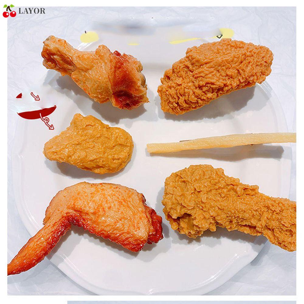 Kẹp Tóc Hình Đùi Gà 3D Thời Trang Nữ Tính