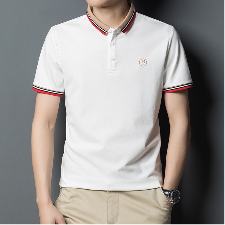 Áo POLO Nam Burberry Cao Cấp Cổ bẻ Ngắn Tay Hàng Hiệu Thời Trang Cao Cấp Hè 2022