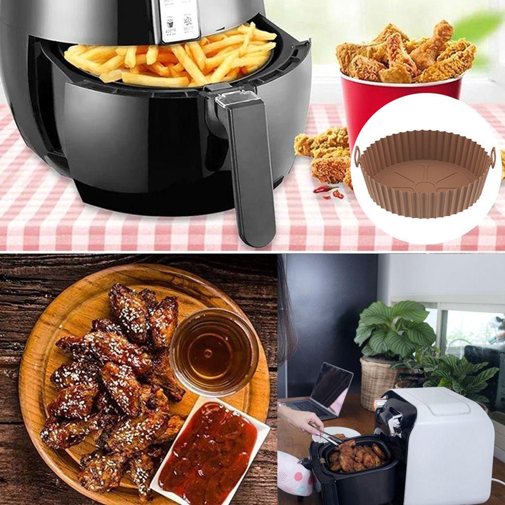 Chảo Chiên Không BPA Hình Tròn Có Thể Gập Lại Tiện Dụng