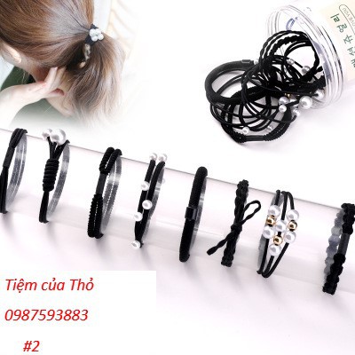 Set chun buộc tóc kiểu Hàn Quốc (PK13)