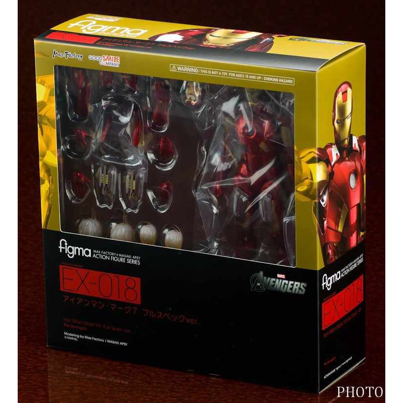 Mô hình Iron Man Mark 7 Figma Avengers I