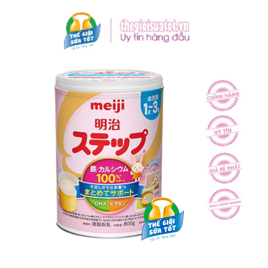 Sữa Meiji Số 0 Và Số 9 Nội Địa Nhật - 800G - SữaTăng Đề Kháng Cho Bé thegioisuatot