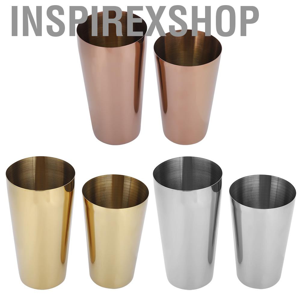 Inspirexshop 304 Stainless Steel Cocktail Shaker Bottle Set Bartender Bar Accessory Barware Tools