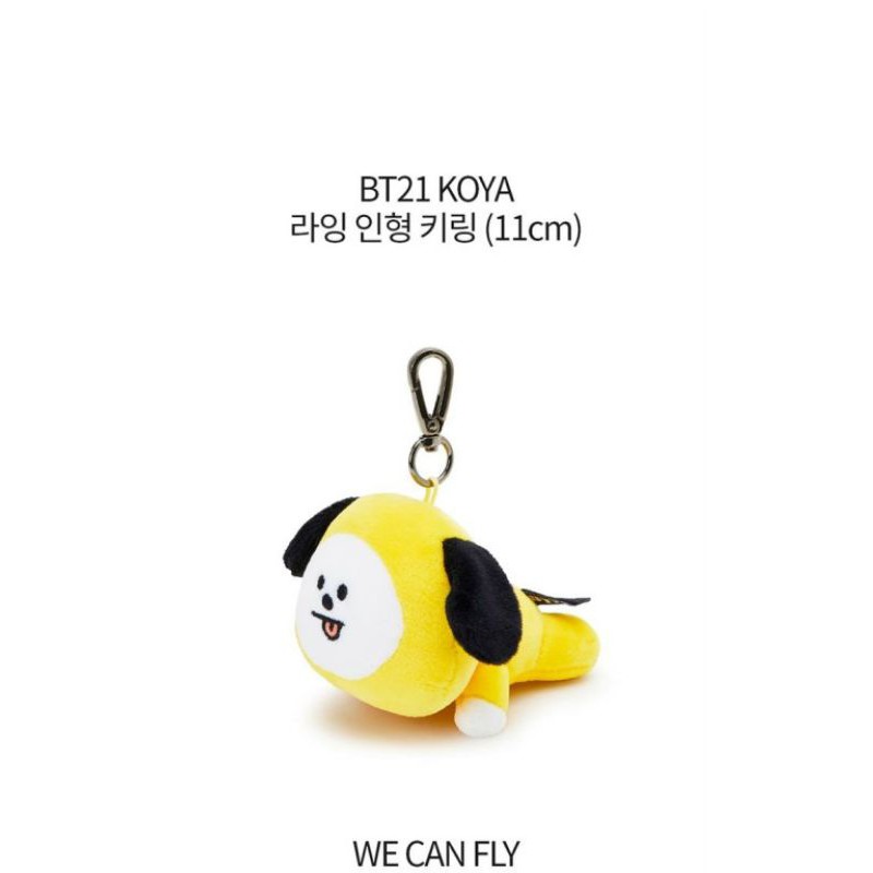 Móc khóa BT21 LYING DOLL KEYRING