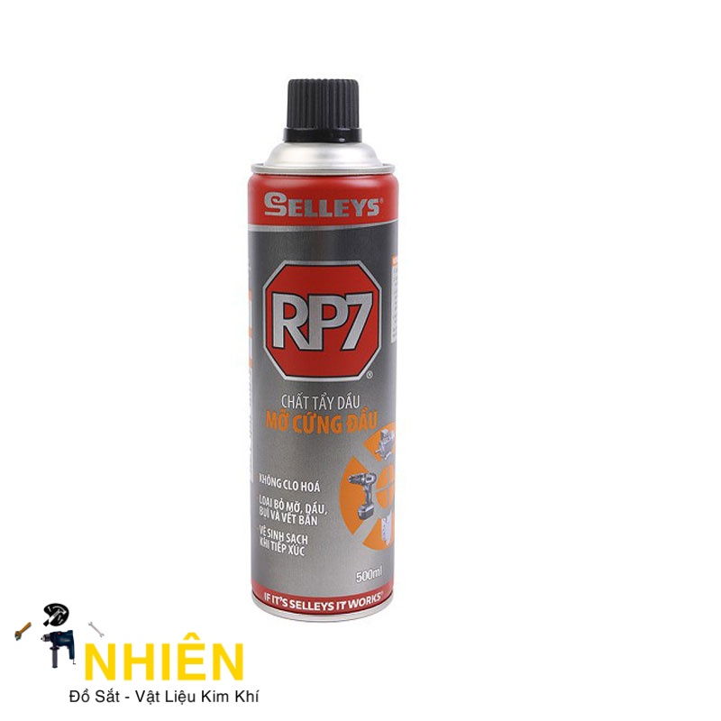RP7 bình xịt tẩy rỉ sét và bôi trơn kim loại 150g 300g 500g - 100% Chính Hãng