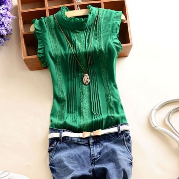 Áo không tay kiểu sọc màu trơn thời trang cho nữ